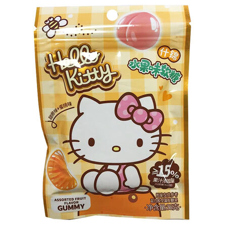 Sanrio Hello Kitty Gelatine Candies Fruits Mix Sweet