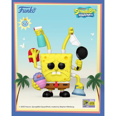 Φιγούρα Funko Pop! Spongebob Cleaning (Convention Special Edition)