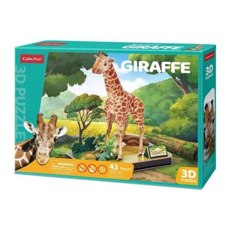 3D Puzzle P857H Animal Pals Giraffe
