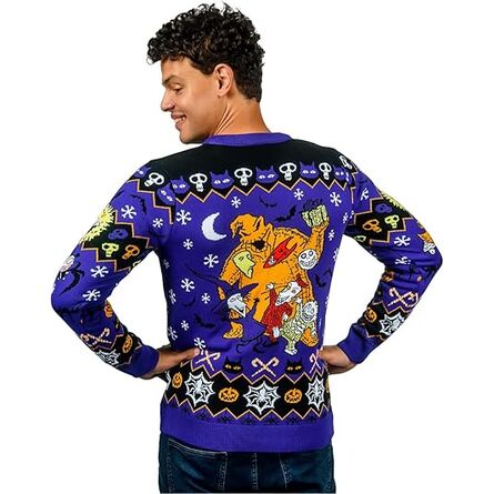 Χριστουγεννιάτικο Πουλόβερ Nightmare Before Christmas: Jack and Sally Christmas Jumper