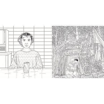 Stranger Things: The Unofficial Colouring Book