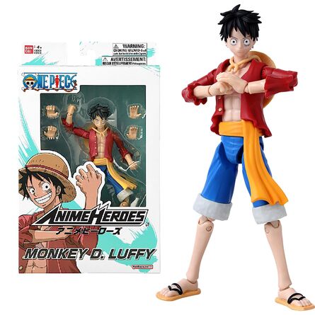 Action Figure One Piece Anime Heroes One Piece Monkey D.Luffy (Renewal Version)