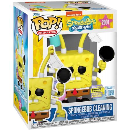 Φιγούρα Funko Pop! Spongebob Cleaning (Convention Special Edition)