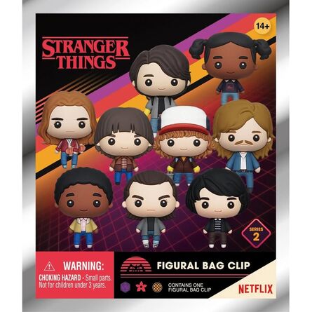 Μπρελόκ Monogram: Stranger Things (Series2) (Blind Bag/Random) 3D Foam Bag Clips Figure (1pc) 1τμχ Τυχαία Επιλογή