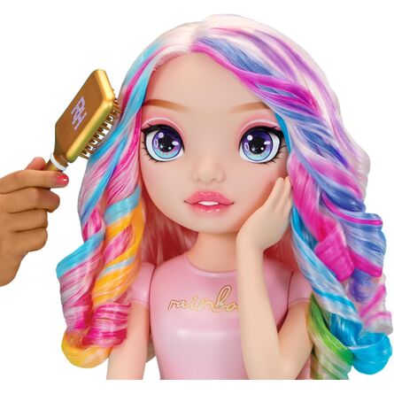 Κούκλα MGA Rainbow High: Styling Head - Bella Parker (120889)