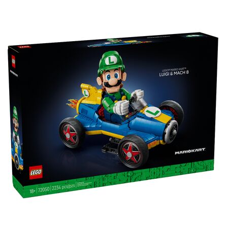 LEGO® Super Mario™: Mario Kart™ – Luigi & Mach 8 (72050)