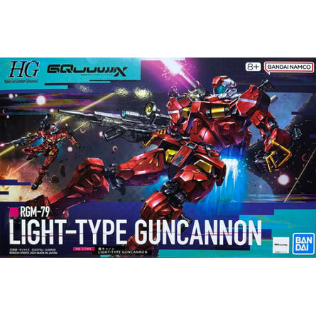 Gundamm HG 1/144 Light-type Guncannon Model Kit