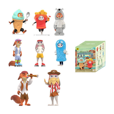 Disney Zootopia Nick & Judy Best Undercover Series Blind Box(1pc)