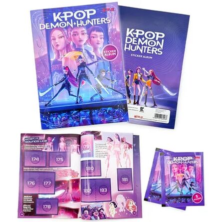 K-Pop Demon Hunter Sticker Album