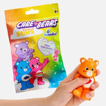 Ζουληχτή Φιγούρα Giochi Preziosi Care Bears: Pocket Stars - Squishy Figure 10cm (CAR13000) 1τμχ Τυχαία Επιλογή