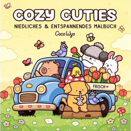 Βιβλίο Ζωγραφικής Coco Wyo Cozy Cuties (DE)