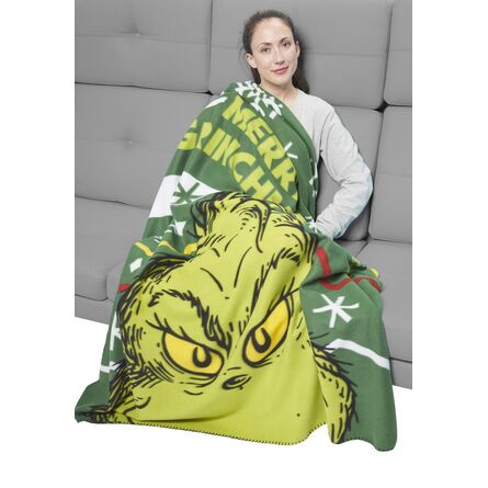 Κουβέρτα Grinch Polar Fleece Blanket