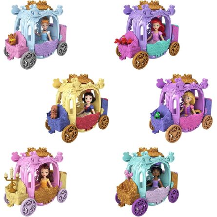 Mattel Disney Princess: Carriage Reveal - Mini Dolls (Random) (JLH89)