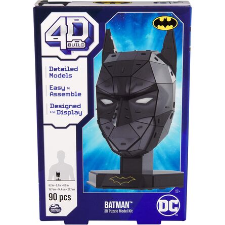 Παζλ Spin Master 4D Build DC: Batman - Mask 3D Puzzle Model Kit (6070176)