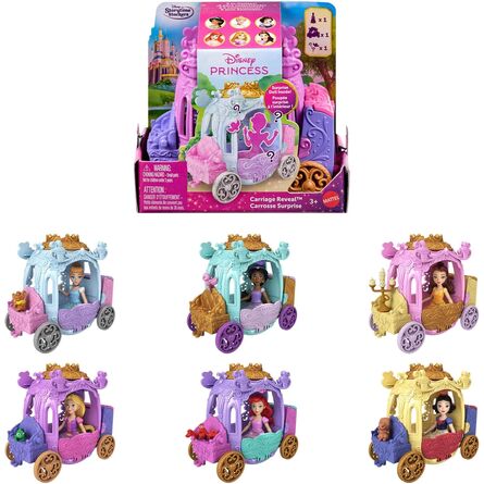 Mattel Disney Princess: Carriage Reveal - Mini Dolls (Random) (JLH89)
