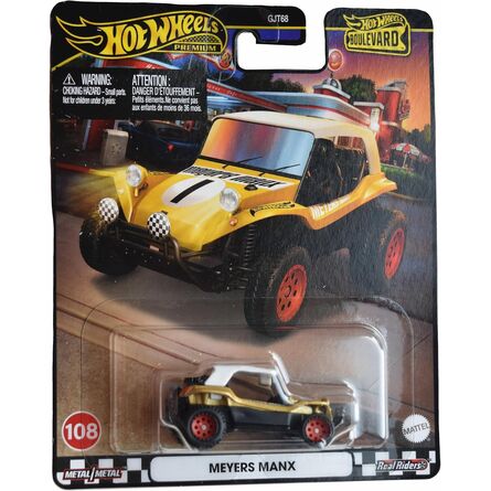 Mattel Hot Wheels Premium: Boulevard - Meyers Manx Vehicle (HRT57)