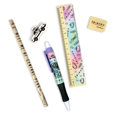 Friends Stationary Paper Pouch  Tie Dye