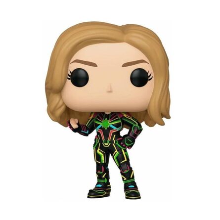 Φιγούρα Funko Pop! Captain Marvel - Captain Marvel (Neon Suit) (GITD) (Special Edition)