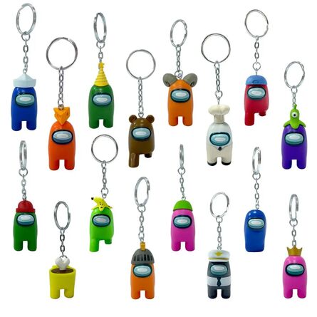 Μπρελόκ P.M.I. Among Us Figural Keychains 1 Pack 4cm (S2) (AU8210) 1τμχ Τυχαία Επιλογή