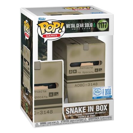 Φιγούρα Funko Pop! Metal Gear Solid: Snake Eater - Snake in Box (Special Edition)
