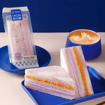Γλυκό & Αλμυρό Σνάκ CHICKEN & TARO PASTE SANDWICH BREAD