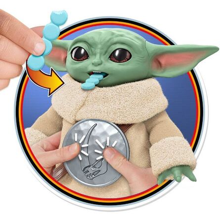 Φιγούρα Hasbro Disney: Star Wars The Mandalorian and Grogu - Snackin' Grogu Figure  (G3087)
