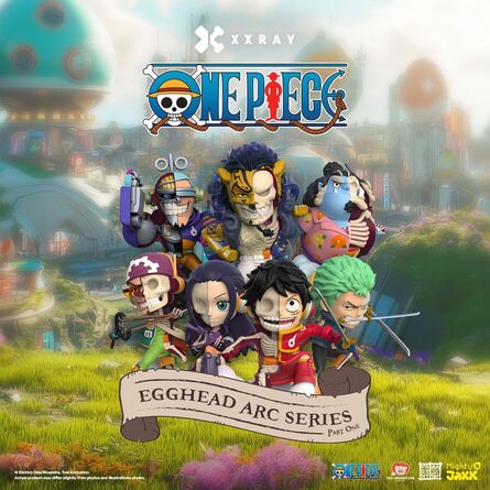 Φιγούρα Mighty Jaxx One Piece Egghead Arc Series Part 1XXRay 1τμχ Τυχαία Επιλογή