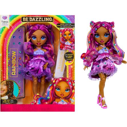 Κούκλα MGA Rainbow High: Be Dazzling - Fashion Doll Noemie Violette (Purple) (597834)