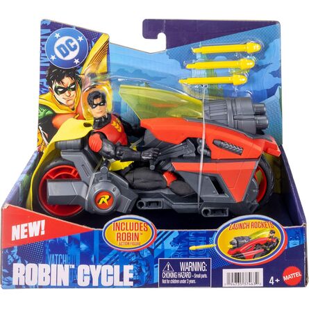 Φιγούρα Δράσης Mattel DC Super-Villains: Robin Cycle (JMD51)