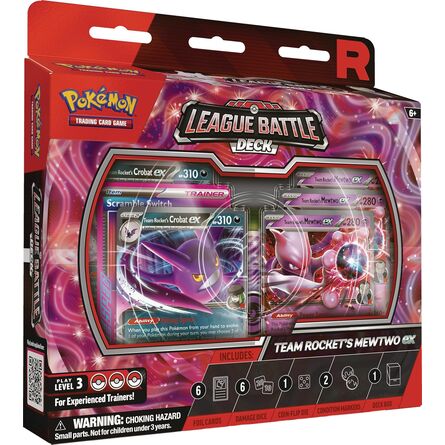 Pokemon TCG Team Rocket Mewto Ex Legue Battle Deck