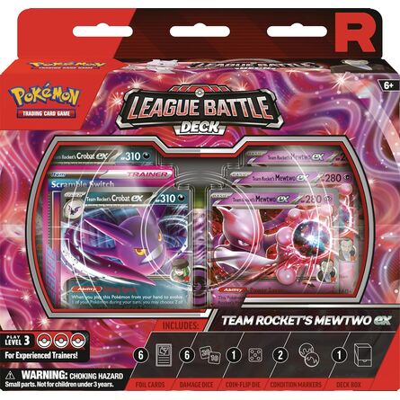Pokemon TCG Team Rocket Mewto Ex Legue Battle Deck