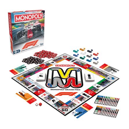 Hasbro Monopoly: Formula 1 (English Language)
