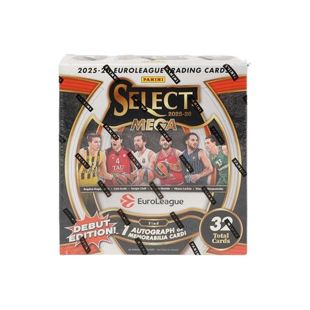 Panini Select 2025-2026 Eurolegue Basketball Mega box