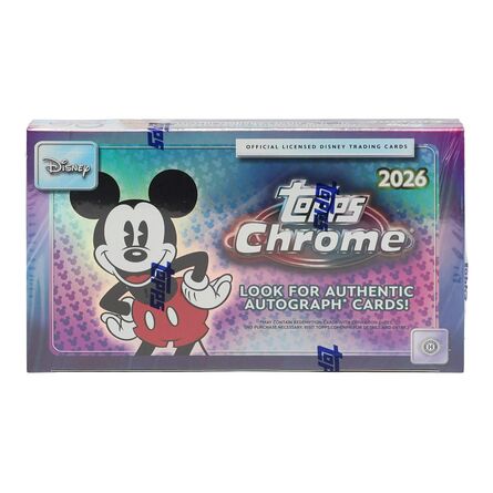 Topps Chrome Dinsey PC Hobby Box