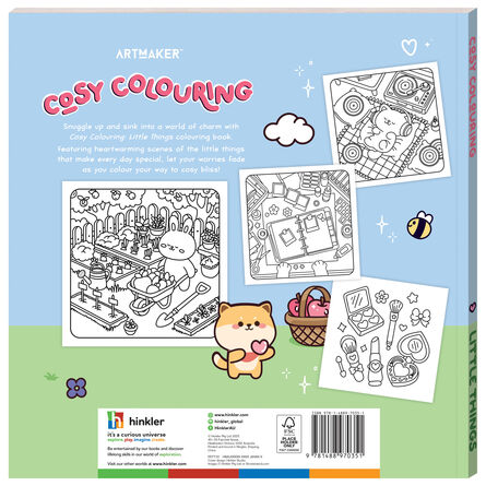 Βιβλίο Ζωγραφικής Art Maker Cosy Colouring: Little Things