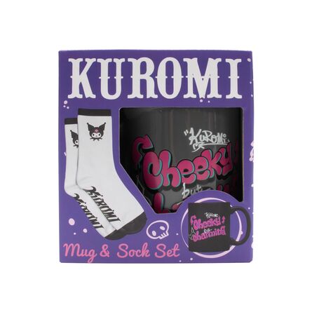 Kuromi Mug And Socks Set