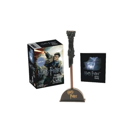 Harry Potter Wizard's Wand with Sticker Book : Lights Up!