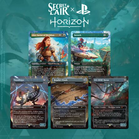 Magic The Gathering Secret Lair x Horizon Into the Forbidden West