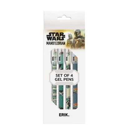 Στυλό Star Wars Mandalorian Set Of 4