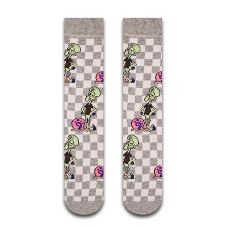 Κάλτσες Spongebob Chess Pattern Squisward Socks