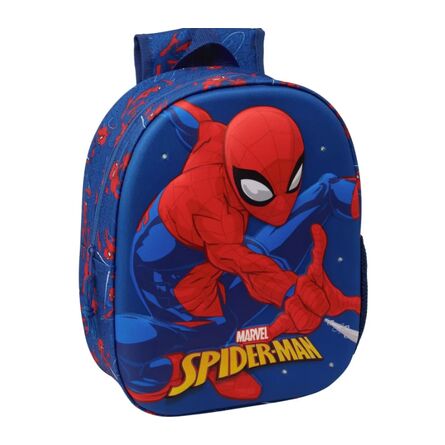 Τσάντα Πλάτης Spiderman 3D with Led Lights(33cm)