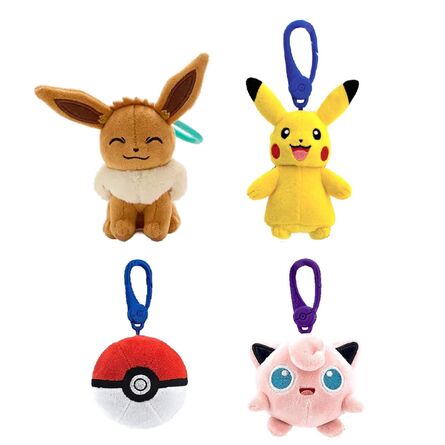 Pokemon Plush Keychains W12 Random