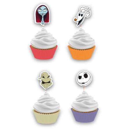 Θήκες για Μάφιν Disney 48 Muffin Cups And Picks Nightmare Before Christmas