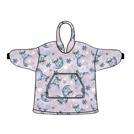 Poncho Παιδικό Disney Lilo and Stitch Children Christmas Sweat Poncho