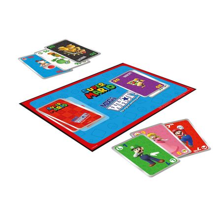 Επιτραπέζιο με Κάρτες Winning Moves: Mega Whot - Super Mario (Αγγλική Γλώσσα) (WM04006-ML1-6)