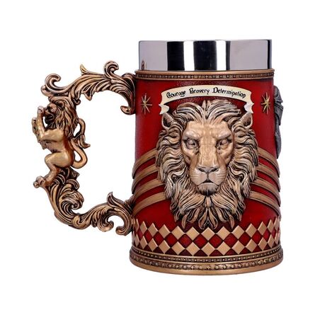 Ποτήρι Μπύρας Nemesis Now: Harry Potter - Gryffindor Hogwarts House Tankard(15.5cm)
