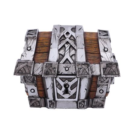 Φιγούρα Nemesis Now: World of Warcraft - Silverbound Treasure Chest Box (13cm)