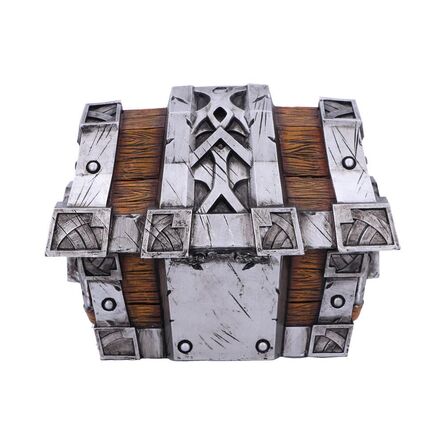 Φιγούρα Nemesis Now: World of Warcraft - Silverbound Treasure Chest Box (13cm)