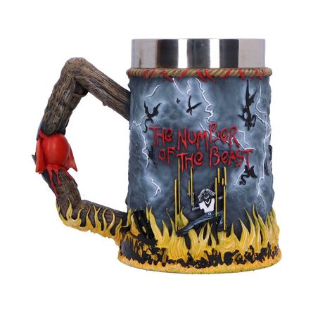 Ποτήρι Μπύρας Nemesis Now: Iron Maiden The Number of the Beast Tankard (16cm)