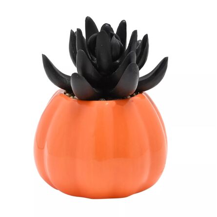 Διακοσμητικό Γλαστράκι Halloween Pumpkin